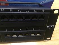 (Puyue 48 port)Super five network distribution rack cabinet Modular information manager with rear management line