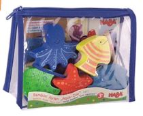 German Haba1977 puzzle ocean world children beaded toys 3 years old hand-eye coordination ability aqua-zoo
