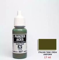 Spain (AV paint) Armored Ace Series 70327 World War II Italian chariot crew clothing color 17ML