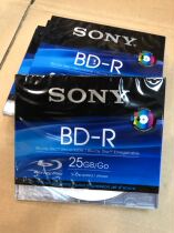 Spot Sony Blu-ray burning disc printable single-chip packaging bd-r large capacity blank disc 25g