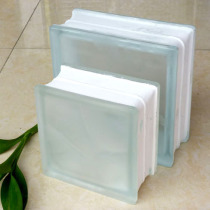 Indonesian Imports Ultra White 145 * 145 * 80 Cloud mist frosted hollow glass brick light transmission opaque Privacy Good