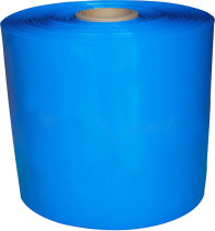 Wide 285mm Φ 180mm blue PVC Heat Shrinkable tube model accessories battery leather case package Heat Shrinkable film