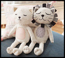 INS Cat doll ins Lion doll Cat Nordic style home decoration doll ins sleep comfort toy
