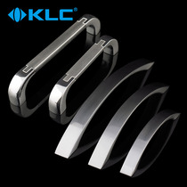 KLC Modern simple cabinet door handle Wardrobe door drawer small handle Cloakroom hardware accessories 160mm hole distance