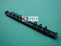 Six Holes Baked Lacquer Stock Leaf Clip A5 Metal Live Sheet Clip Hardware 6 Holes O Type Clip Book Bound Iron Clip