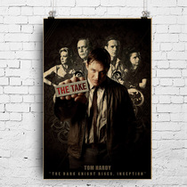 Black Avenue House poster The Take Sean Evans Shaun Evans Tom Hardy kraft paper hanging