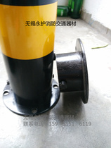 Thickened reflective warning pile Parking space floor lock column fixed barricade pile isolation activity factory direct sales