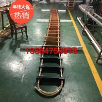 Marine boarding ladder rope ladder aluminum alloy rubber plate pilot ladder pilot ladder pilot ladder soft ladder rescue ladder wooden ladder