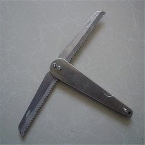 Stainless steel cutting grass knife according to knife fishing debris with saw tooth knife fishing gear fishing gear fishing gear supplies fish with small accessories