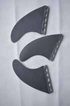  Future full carbon ultra-light surfboard tail rudder set of three pieces can be customized design logo