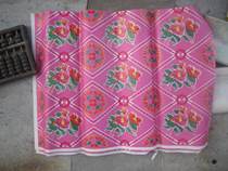 Recalling the past sour era the old wallpaper wallpaper pasting family daily necessities big flower paper