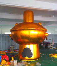Factory custom inflatable hot pot gas mold fixed cartoon model Festival celebration company opening promotion gas model