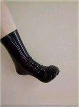 latex socks imported material latex socks