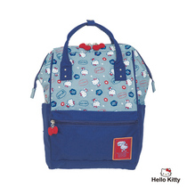Hello Kitty Katie Fun Tour Large Open Hand Backpack M Blue