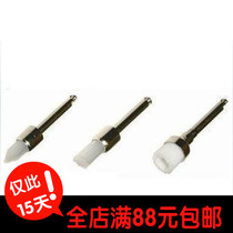 Dental material polishing brush cup pointed hollow flat head oral brush low speed bending machine with 100