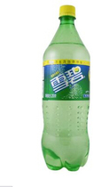 Snow Beatrice Refreshing Lemon Taste Carbonated Drinks Soda 1 25l * 1 2 bottles of Beijing Tongcheng