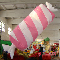  Inflatable simulation candy air mold Christmas party decoration hanging air mold Inflatable lollipop air mold