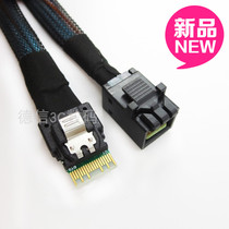New built-in Slim SAS 4 0 SFF-8654 go MiniSAS 3 0 HD SFF-8643 cable