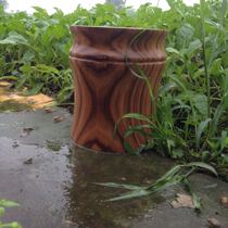 Myanmar teak tile city teak black gold thread teak pen holder special price