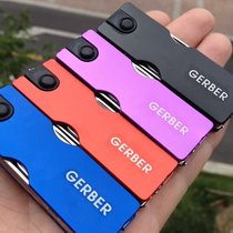 Beauty gadget nail cutter nail cut multifunctional folding nail clamp scissors with LED key buckle