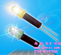 Three-foot LED lamp double pit black intercolumn light-emitting diode three-hole LED interval column protective foot rubber sleeve