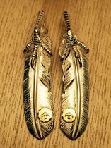 GOROS Goro Takahashi XL Eagle claw feather point gold Silver claw point gold feather goros domestic physical spot