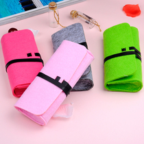 Glasses case female Korean hipster glasses bag portable glasses bag storage bag anti-pressure retro simple personality