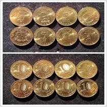 Foreign Coin Russia 2011 Heros City Series Commemorative Coin 9 full set