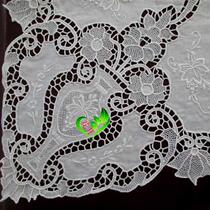 Italian original single linen ten thousand strands of silk Hand lace hand embroidery European table cloth Tablecloth Curtain bed cover