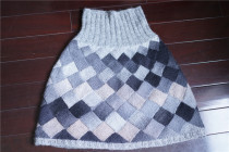 LANG Birch shawl Cape C620