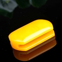 Natural Yellow Dragon jade belt buckle waist buckle and Tian jade mens Jade waist buckle belt buckle play pieces