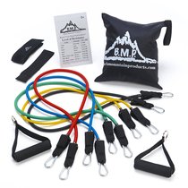 Spot Black Mountain Products Resistance Band Set Rally Band Resistance Band