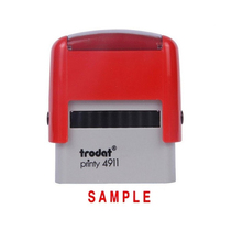 trodat Zhuoda E020 ink seal SAMPLE back ink ten thousand times seal flip bucket seal 4911