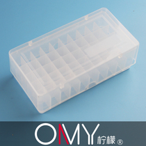 Plastic freezer tube box 1 5ml 18ml 2ml 5ml freeze storage tube box 50 grid 81 grid 100 grid 25 grid sample tube box