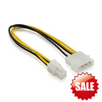 P3 to P4 power adapter line D type port to small 4 Port Power conversion line P3 P4 power cord