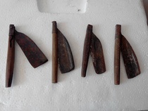 National Old Shaved Knife Handle Knife Four outstanding iron shaved knife collection fidelity