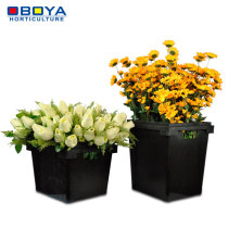 European flower bucket Dutch imported flower shop with plastic large flower bucket flower square bucket stalls night market wake-up flower bucket