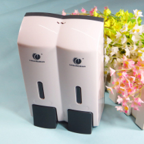 Hotel supplies double head soap dispenser soap dispenser soap container hand sanitizer box shower gel shampoo box CD-2019A