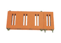 gck bus frame PMJ4-4 insulated bus frame spacing 100mm cabinet with bus clamp double row bus clamp