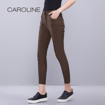 Counter 2016 autumn and winter Caroline I6600301 All-match slim pants 1780
