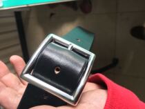 Italian Fat Saddle Leather Vegetable Tanned Leather Vintage Belt Japanese Buckle Stainless Steel