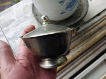 European solid bronze silver plated with fine first decorated box