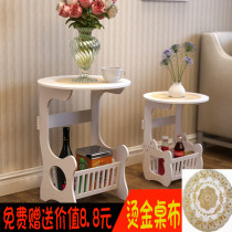 Mini small tea table minimalist modern coffee table Balcony Living Room Edge A Few Creative Bedrooms Casual Magazine Roundtable