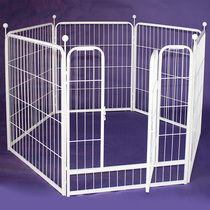 Large Space square tube pet fence dog cage Medium Large Dog Iron Dog Fence dog kennel door fence