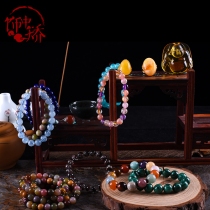 Decorated by Zhongzhao Laozhao Live Natural Salt Source Agate Crystal Tianhe Stone Malachite Natural Jewelry Crystal