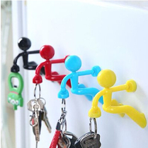 Small Magnetic Man Climbing Wall small man magnet key hanging refrigerator sticker key hanging magnet small man climbing wall climber