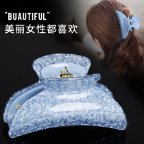 Korean big grab clip back of the head Mom hair clip bath refreshing dish hair Adult hair accessories Wild hair grab headdress