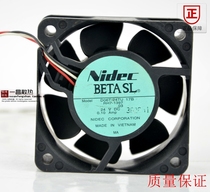 Brand new original Japanese NIDEC 6025 inverter fan 24V 0 1A D06T-24TU