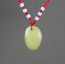 Seal Door Green Fields Frozen Stone Pendant Boutique Natural A Goods Pendant Neck Accessories Chinook Jade Engraving Beauty Gift Handmade