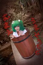 (Turn-based)Oriental Kismei Loli bucket zun bucket cos prop barrel